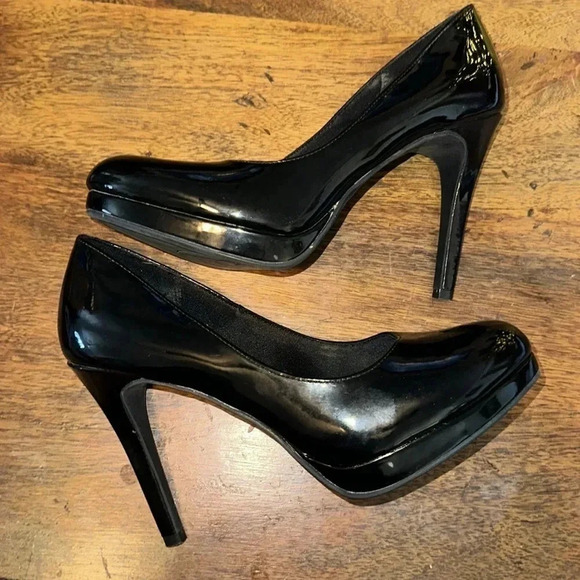 Fioni 4” heels patent look shoes - Picture 7 of 8